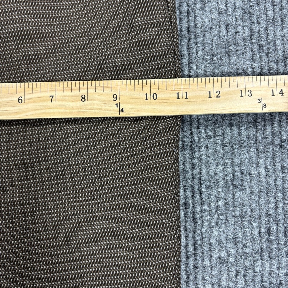 Banana Republic Martin Fit Dress Pants Women 10 Brown Textured Straight Leg - Picture 5 of 11